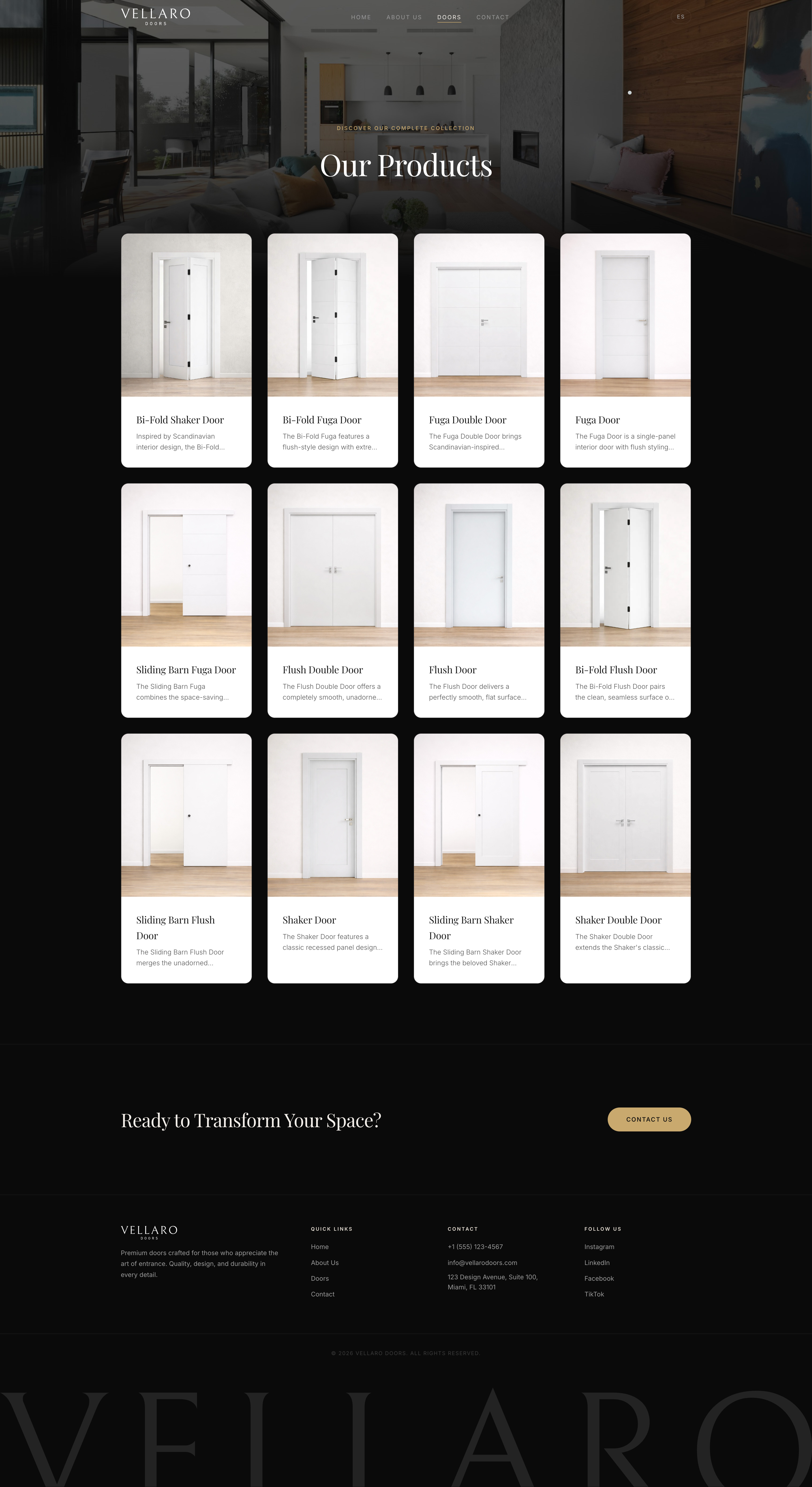 Vellaro Doors — screen 2